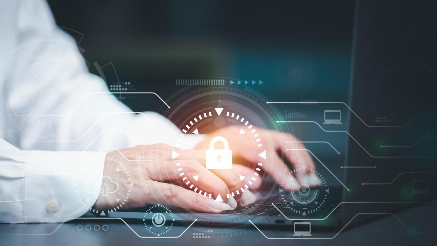 Ambiente di lavoro moderno con dashboard di analisi dati su monitor multipli